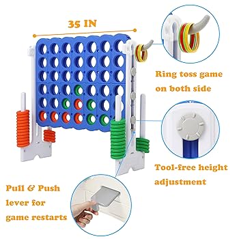 その他 4in1 Box SmartBoom's Play within a Play Amazon.com: COSTWAY Jumbo 4-to-Score Giant Game Set with